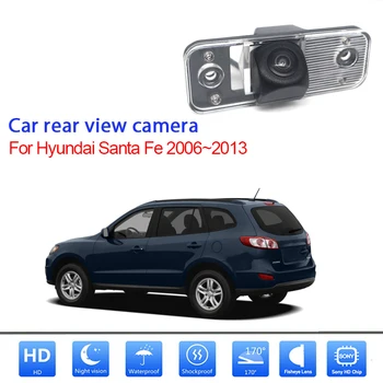 170 ° кола заден паркинг камера за задно виждане резервна камера за заден ход за Hyundai Santa Fe 2006 ~ 2013 HD CCD нощно виждане широкоъгълен