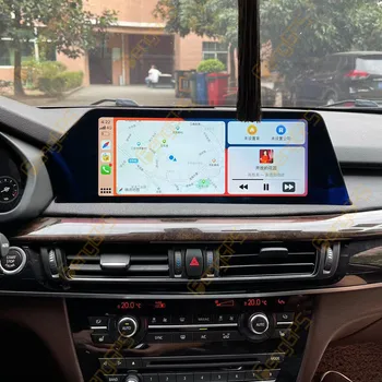 Android 4+64G Авто радио стерео приемник за BMW X3 X4 F25 F26 ID5 / EVO 2016 2017 GPS навигация кола мултимедиен плейър главата единица