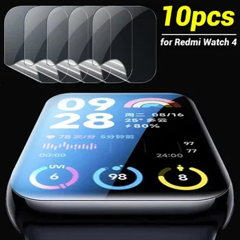 Soft TPU Smartwatch Films за Redmi Watch 4 Hydrogel Film Invisible HD Clear протектори за екран против надраскване за Mi Redmi Watch 4