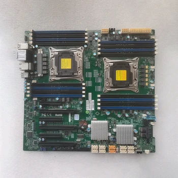 X10DAC За Supermicro дънна платка Dual Socket R3 (LGA 2011) Поддържа Xeon процесор E5-2600 v3 / v4 семейство