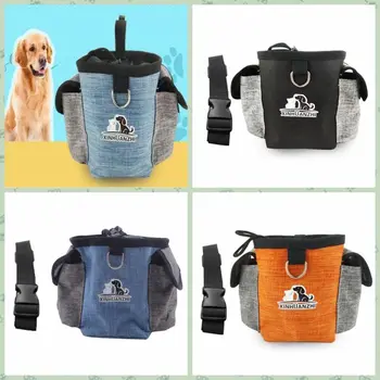 Голям капацитет куче лечение чанта с регулируема каишка Оксфорд куче закуска чанта вода доказателство с Poop чанта дупка куче обучение торбичка