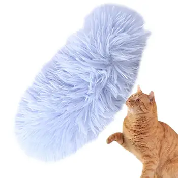 Плюшена котка Chew Toy Catnip Self-hi Bite Toys Strip Pillow Teaser Toys For Cats Soft Interactive Cat Plaything