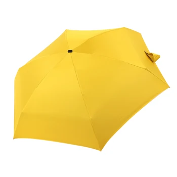 Мини сгъваем джобен чадър Лек UV защитен дъжд чадъри за пътуване слънце дъжд чадър лек анти-UV сгъваем