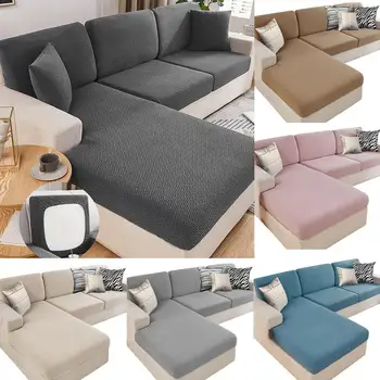 Супер стреч стол диван Slipcover без хлъзгане еластичен диван покритие високо качество трайни участък диван покритие за хол