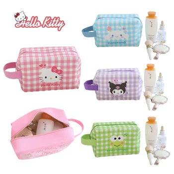 Hello Kitty козметична чанта преносими тоалетни принадлежности за съхранение душ гел водоустойчив пътуване студенти общежитие мелодия канела куче карикатура