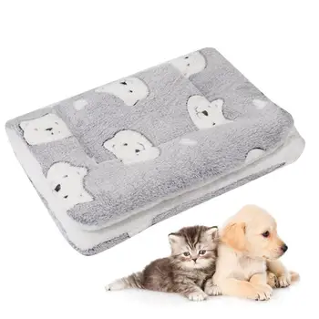 Pet Blanket Sleep Mat Soft Warm Cushion Mat For Dogs And Cats Soft Cat Calming Blankets Throw Soft Warm Cushion Mat For Pet