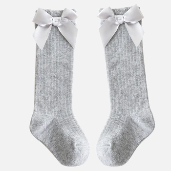 Нов 2023 Бебешки чорапогащи & Чорапи за момичета Чорапи с Bowknot шнур Mid-тръба Малко дете
