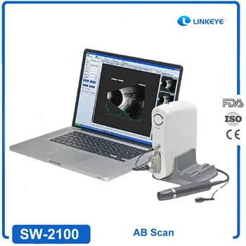 Висококачествена офталмологична машина AB сканиране Преносим ултразвуков скенер Оптично оборудване Оптометрия Китай Най-добра цена SW-2100