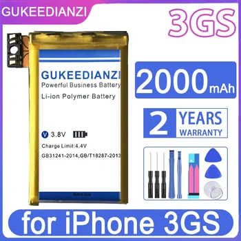GUKEEDIANZI Резервна батерия за Apple IPhone 3GS 3G SE SE 2020/2 Batterij + Track NO.