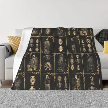 Древна Гърция Одеяла Корал руно плюшена декорация спалня спално бельо диван покривка