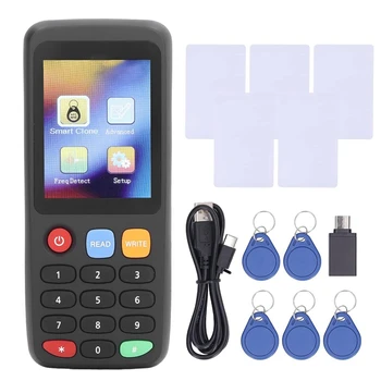 X7 NFC четец на карти, RFID карта копирни дубликатор за IC лична карта, смарт карта RFID копирни ID IC цветен екран