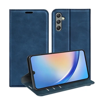За Samsung Galaxy A24 4G Чехол для Портфейл Магнитен калъф Book Flip Cover Телефон Coque Fundas Capa За Samsung A24 4G
