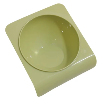 Издръжливи протектори за врата Pet Bowl Feeder Skid-proof гладка квадратна форма Cat Dog Bowls Хранителни аксесоари Консумативи за домашни любимци 40JA