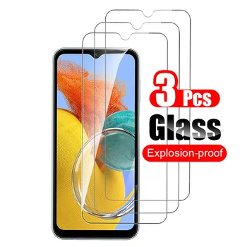 3Pcs За Samsung Galaxy M54 M14 M04 M53 M52 M34 M33 M32 M22 M23 M21 M12 M30 M31 M13 M51 M20 M10 екран протектор закалено стъкло