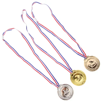 3pcs Награда за състезание Медал Висяща спортна среща Медал Кръгъл медал