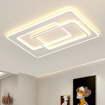 Модерна LED таван полилей лампа за хол трапезария спалня кухня пътека дома декорация вътрешни осветителни тела блясък