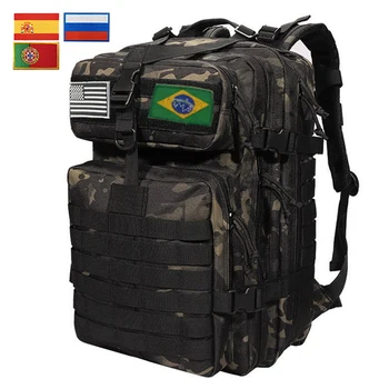 1000D найлонова тактическа раница за мъже 30L или 50L външна спортна водоустойчива чанта Военна ловна раница Туризъм Къмпинг раница