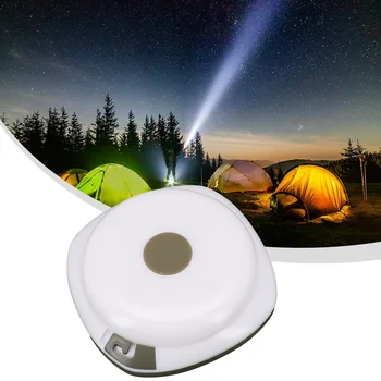 1pc атмосфера LED къмпинг светлина USB зареждане 205g открит палатка цветни низ светлини с лента мярка съхранение къмпинг светлина
