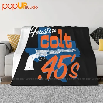 Colt 45S Хюстън бейзбол Тексас затруднени тексасци одеяло случайни всички сезони дома decotation