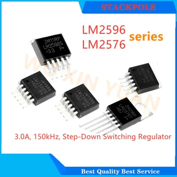 10PCS LM2596S-ADJ LM2596-ADJ TO263 TO-263 LM2576S-3.3 LM2576S-5.0 LM2576S-ADJ LM2596S-5.0 LM2596S LM2576S