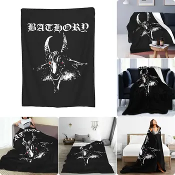 Батори Коза Bathory Легенда за черен метал Quorthon ултра-мека микро руно одеяло спалня