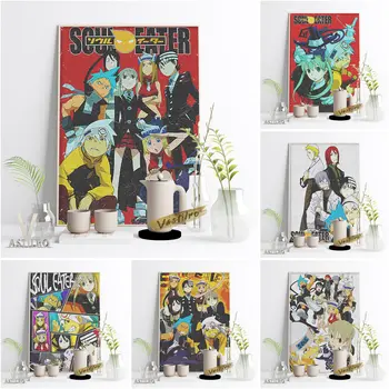 Soul Eater Hot аниме карикатура роля плакат печат изкуство стена стикери хол Начало декор платно живопис Otaku колекция подарък