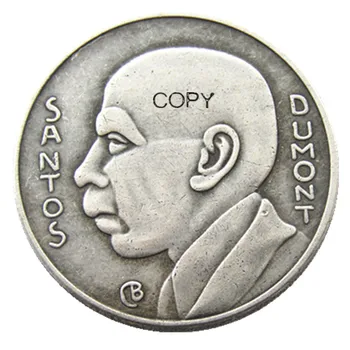 100pcs/lot Brasil 5000 reis, 1936-1938 сребърна копирна монета
