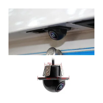 CCD Fisheye обектив кола камера задно виждане широкоъгълна заден заден ход резервна камера HD нощно виждане Auto паркинг асистент