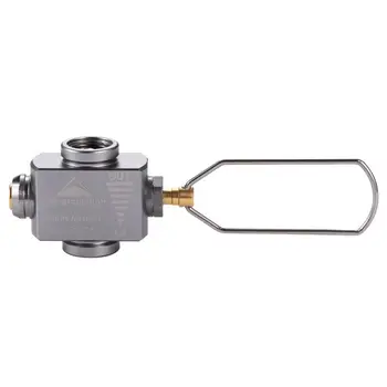 Адаптер за зареждане с пропан Адаптер за къмпинг газове Клапан с функция на вентилационния отвор Изобутан горива Зареждане на изобутан Canister Shifter