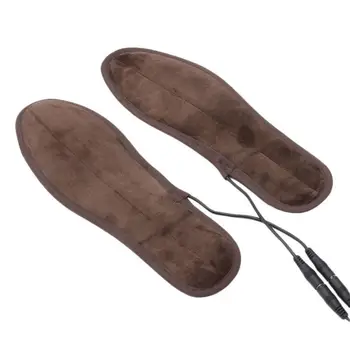 Отопляеми стелки за обувки Електрическа подложка за затопляне на краката Подгряване на краката Подложка за чорапи Мат Външни спортни отоплителни стелки Зимни топли