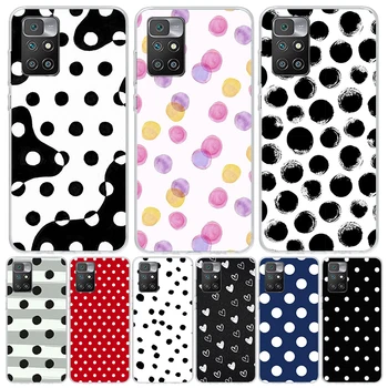 Polka Dots Art Phone Case за Xiaomi Mi 11 Lite 11T Pro 12T 9T 10T 11i 12X 12 9 8 10 13 5X 6X Ultra Coque капак корпус