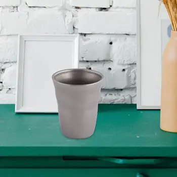  чаша за вода Къмпинг чаши за кафе 280ml Двуслойна многократна употреба Чаена вода