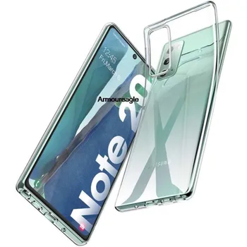 пълен калъф за Samsung Galaxy Note 20 Note20 ултра силиконова телефонна чанта за гръб мека TPU предпазител за note20 бележка 20 5g ясно