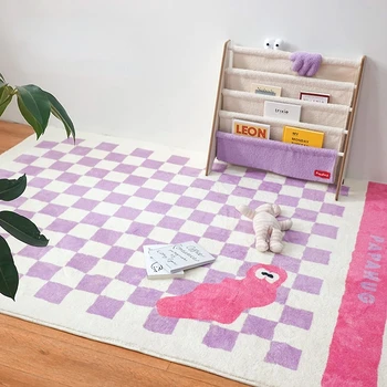 модерен стил килим голяма площ вътрешен мек пухкав килим спалня гардероб детска стая декоративни килим балкон миещи се килими