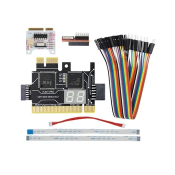 TL631 Pro LPC-DEBUG диагностична карта + разширителна карта PCI PCI-E Мини PCI-E дънна платка многофункционална