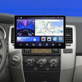 13.1/12.5inch 2K QLED екран за Toyota Hilux Surf 4Runner N210 2002-2009 Android кола мултимедия радио GPS навигация CarPlay JBL