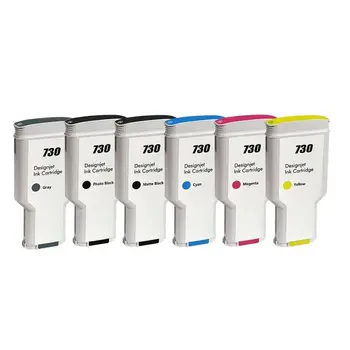 730 Премиум цветна съвместима касета с мастило за HP730 за HP DesignJet 2600 T2600 T1600 T1700 принтер