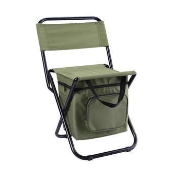 Ultralight къмпинг столове с топлоизолирани чанта за съхранение преносими сгъваеми столове открит риболов туризъм пътуване пикник седалка
