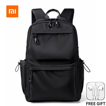 Xiaomi Youpin Casual раница мъжки чанта за мъже лаптоп чанта училище чанти за момчета водоустойчиви раници извити презрамка дъх