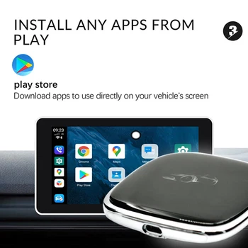UX999 Android 10 Applepie Max 8 Core Wireless Carplay Android Box Car Youtube Netfix мултимедиен плейър за Ford Benz Audi