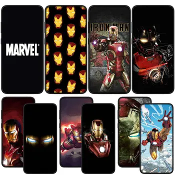 Marvel Супер герой Iron Man Ironman Cover Телефон за Xiaomi Redmi Забележка 11 10 9 8 Pro 9S 10S 11S 9A 9C NFC 9T 10A 10C 8A