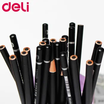 Deli 2H-8B Set Drawing Sketching Pencil Soft Safe Non-toxic Standard Pencils Professional Office School Pencil