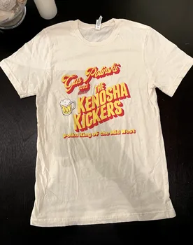Kenosha Kickers (John Candy) Полка Сам вкъщи Мъжка тениска, Размер: Среден