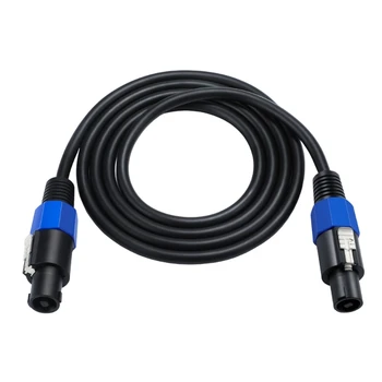  Професионален удължителен кабел за говорене, Speakon Male to Speakon Male, 4 Plug Ohm Head Speakon Extension Cable