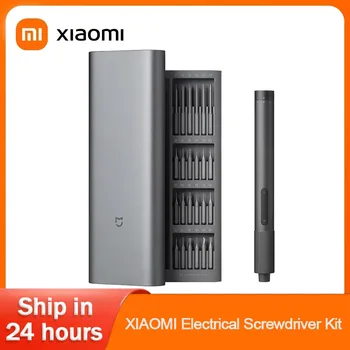 Xiaomi Mijia Електрически прецизен комплект отвертки Type-C акумулаторна 2 предавка въртящ момент S2 стомана малко сплав DIY отвертка комплект