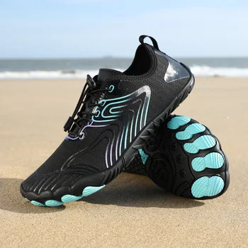 Лято Жени Плаж Плуване Водни обувки Морски Аква Боси обувки Жена Aquashoes Дропшипинг 2023