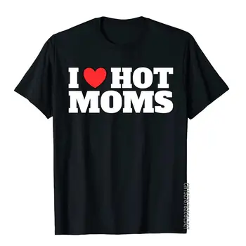 Обичам горещи майки - новост подарък памучни върхове тениска за мъже комикси тениска готино ново пристигане