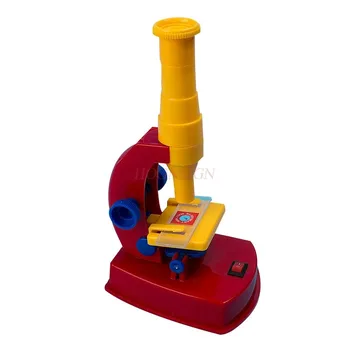 DIY самостоятелно инсталирана наука и образование 150 пъти микроскоп детски ученици наука образование оптични играчки технология