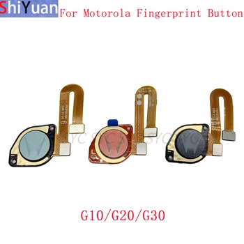 Сензор за пръстови отпечатъци Бутон Flex кабелна лента за Motorola Moto G30 G20 G10 Power Key сензор за докосване Flex резервни части