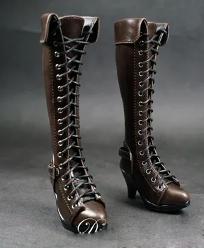Нов стил 1/3 един чифт модни дълги ботуши обувки за BJD SD кукли обувки аксесоари